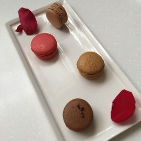Gluten-free macaron plate from Le Petit Paris